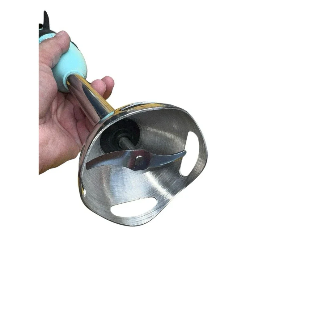 KitchenAid Immersion Hand Blender KHB1231IC Aqua/Tiffany Blue-Blend Mixer-EUC!